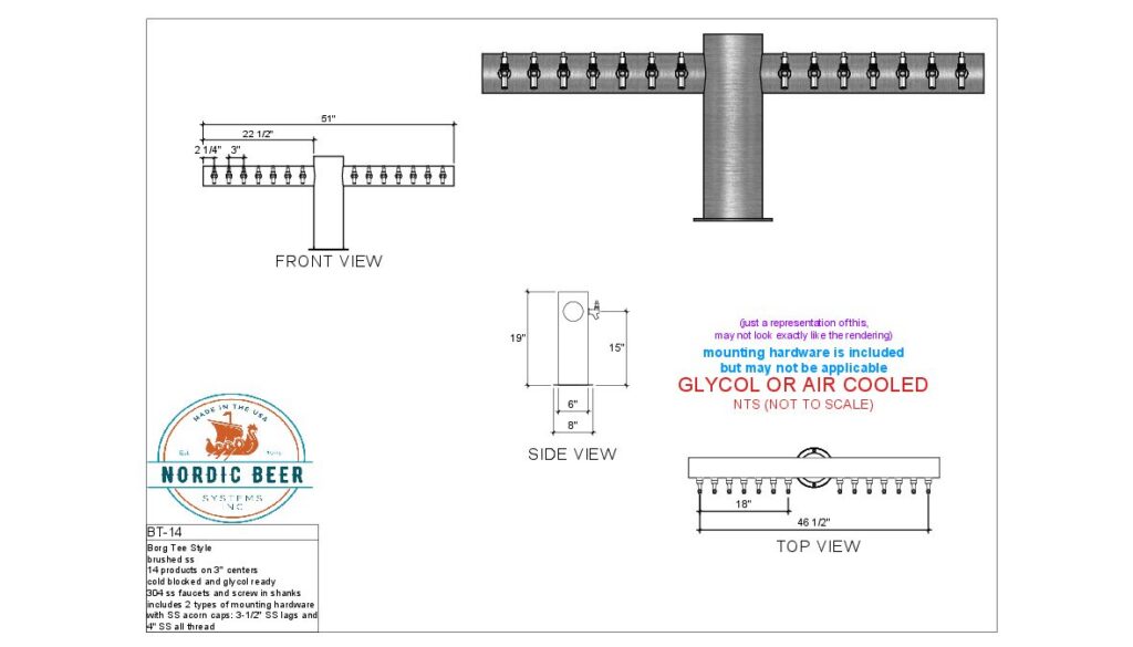 Borg Tee Style Tower, 14 Products
