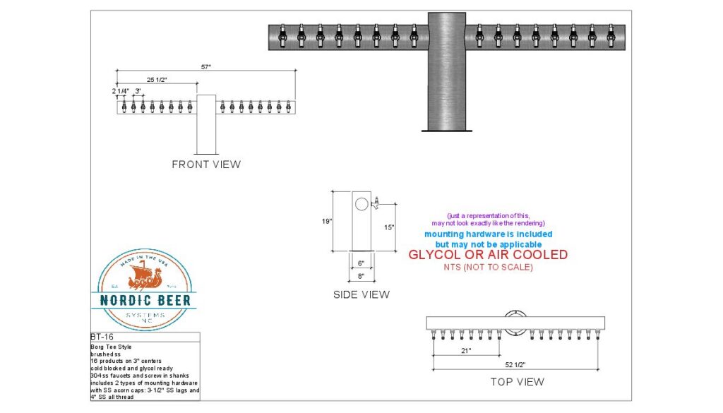 Borg Tee Style Tower, 16 Products
