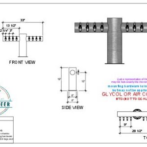 Borg Tee Style Tower, 8 Products