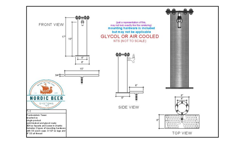 Frankenstein Tower, 1 Product